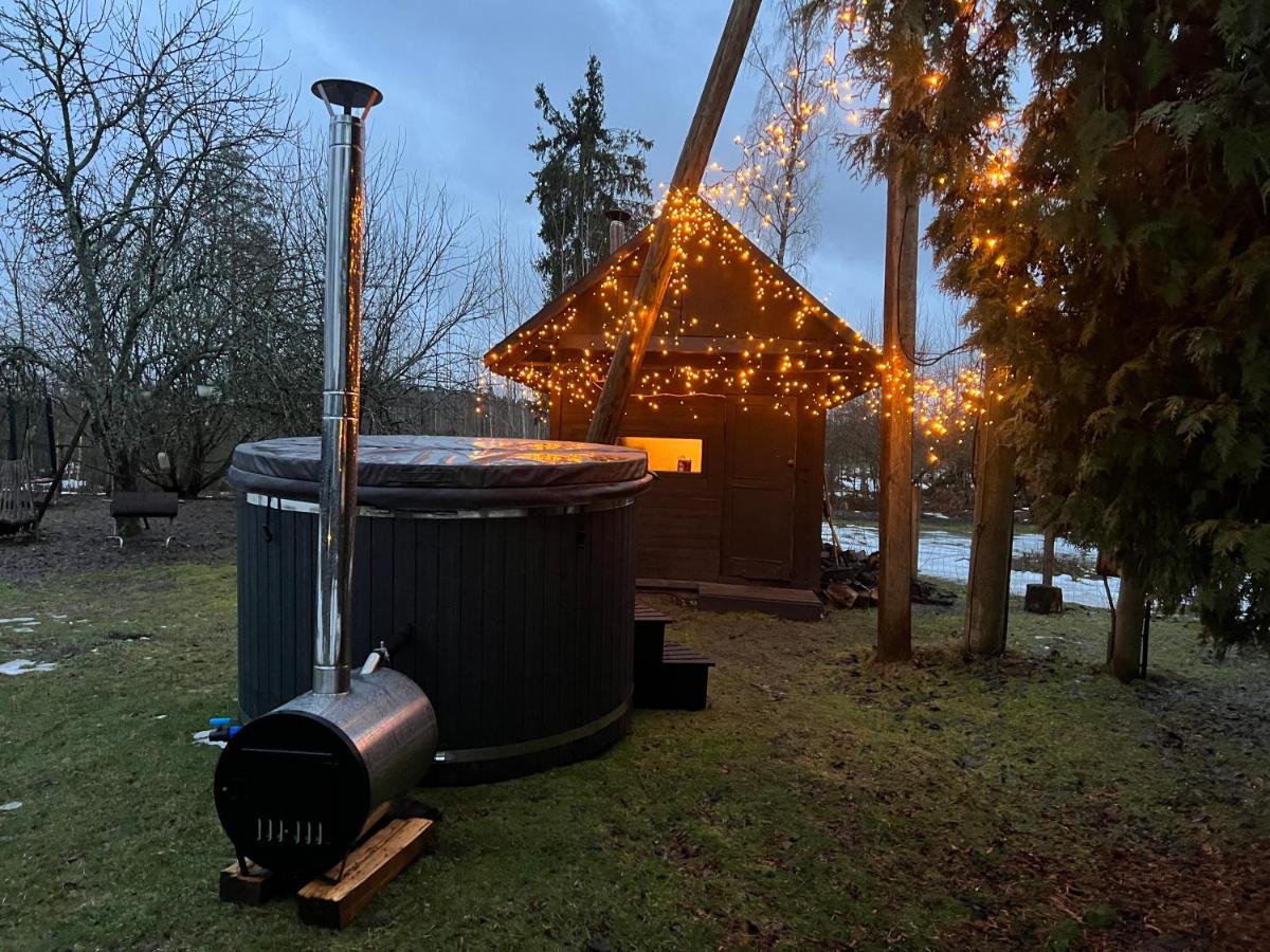 Private Farm Jakuzzi Sauna In The Forest 탈시 외부 사진